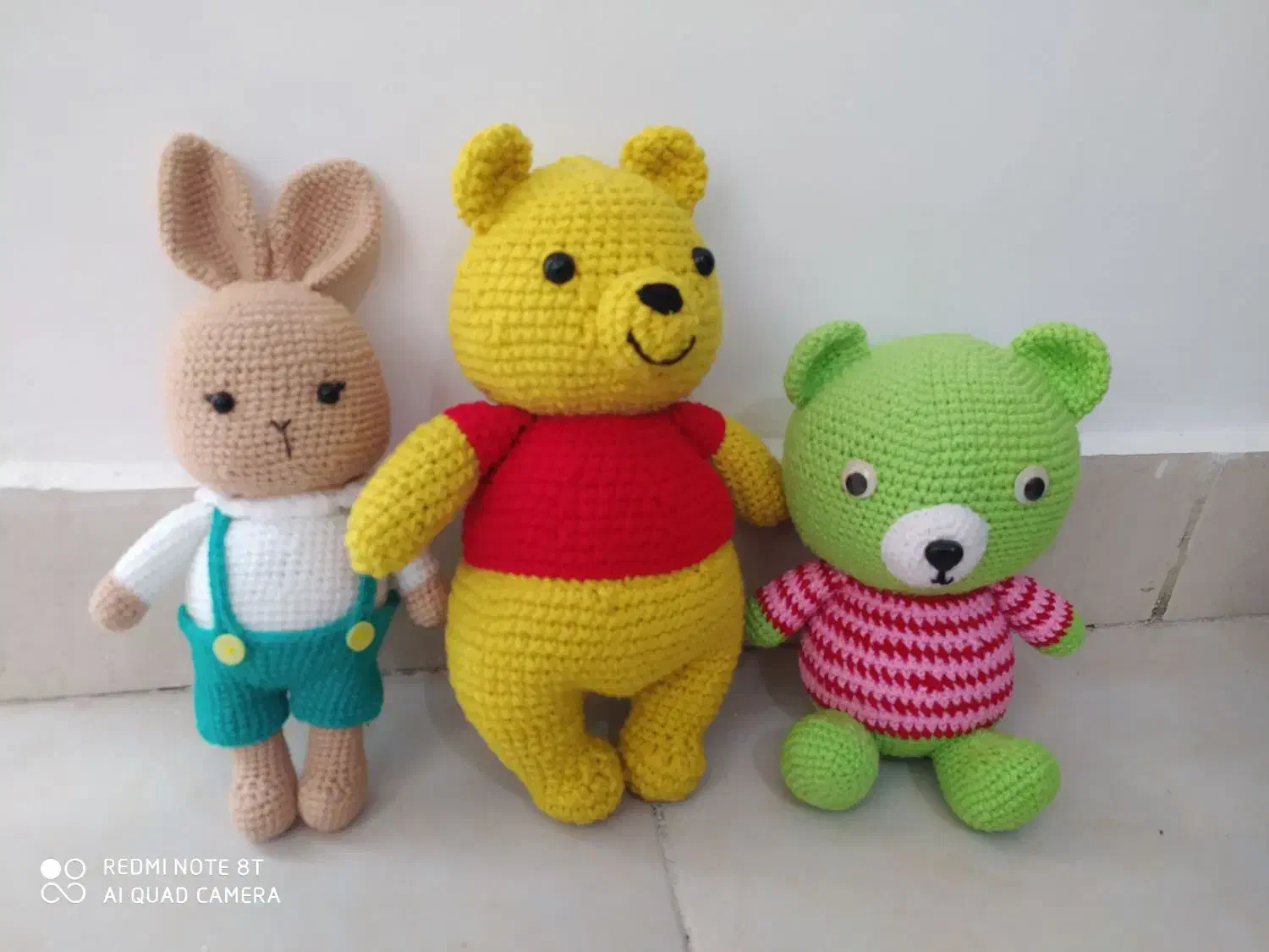 عروسک خرگوش خوشتیپ دستبافت|اسباب‌بازی بچه|بندرعباس, |دیوار