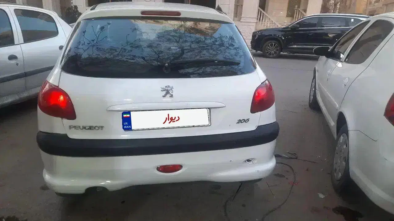 پژو ۲۰۶ تیپ ۲ مدل ۱۳۹۸کمکار تمیز|خودرو سواری و وانت|مشهد, حجت|دیوار