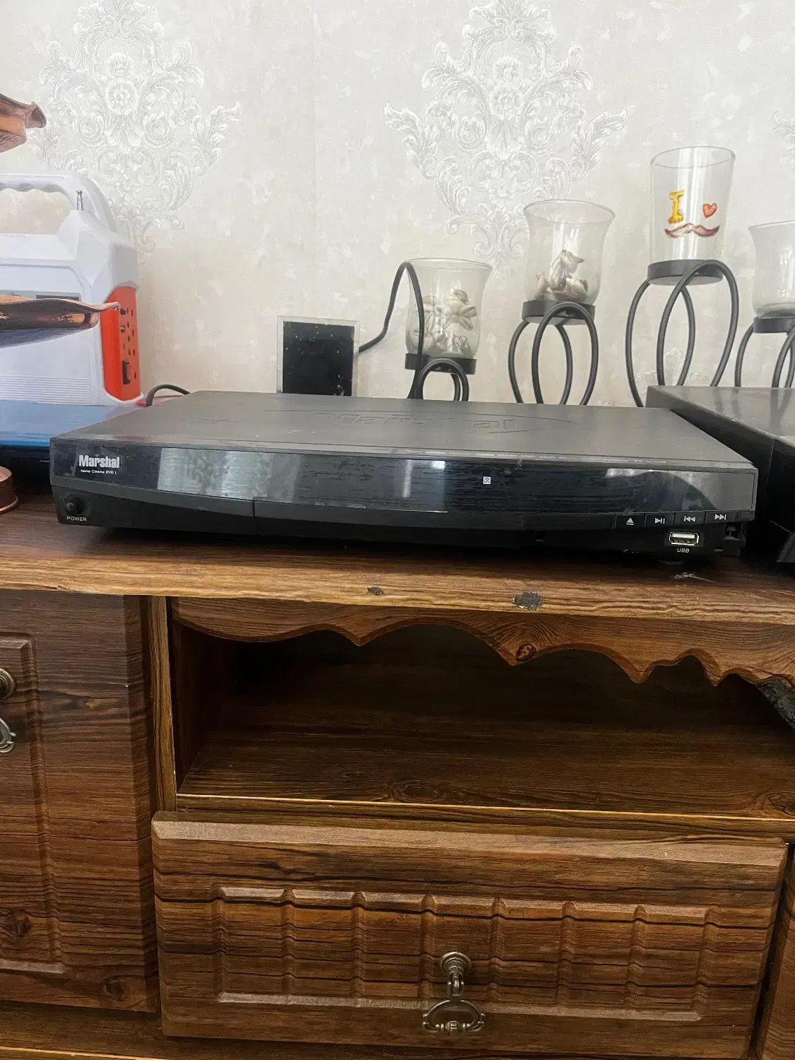 دوعدد دستگاه DVD|پخش‌کننده DVD و ویدیو|لردگان, |دیوار