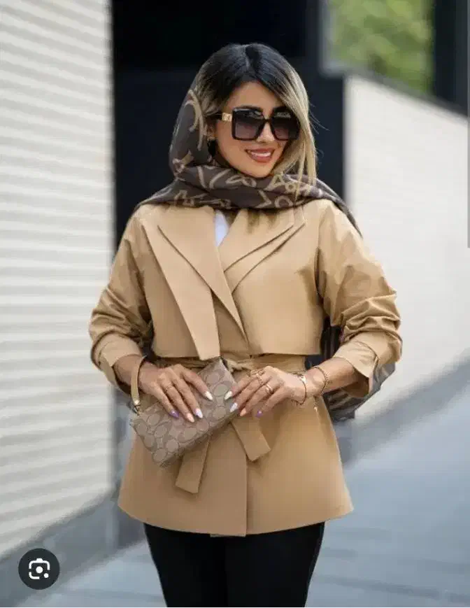 بارانی ضد آب دو یقه سایز ۳۸ تا ۴۲|لباس|پردیس, فاز ۵|دیوار