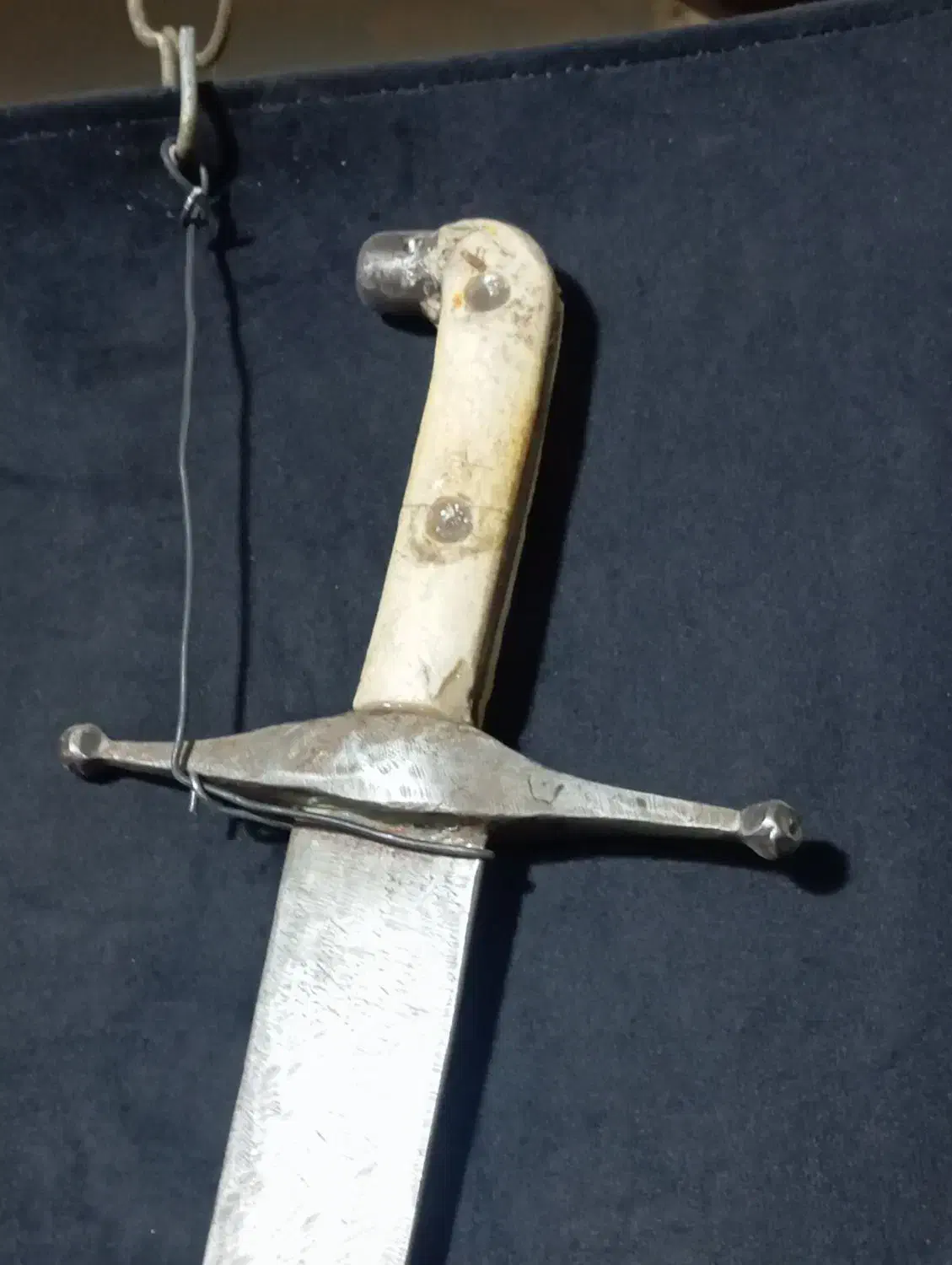 شمشیر عتیقه .عثمانی|کلکسیون اشیاء عتیقه|قم, چهل درخت‎|دیوار