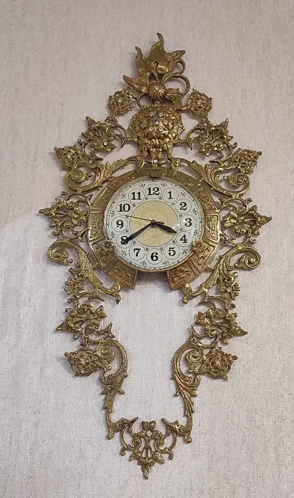 ساعت برنجی|ساعت دیواری و تزئینی|تبریز, |دیوار