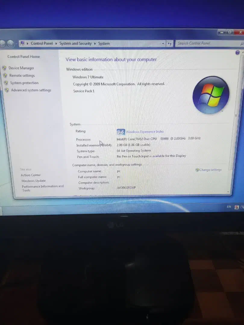 کیس و مانیتور باهم|رایانه رومیزی|کوچصفهان, |دیوار