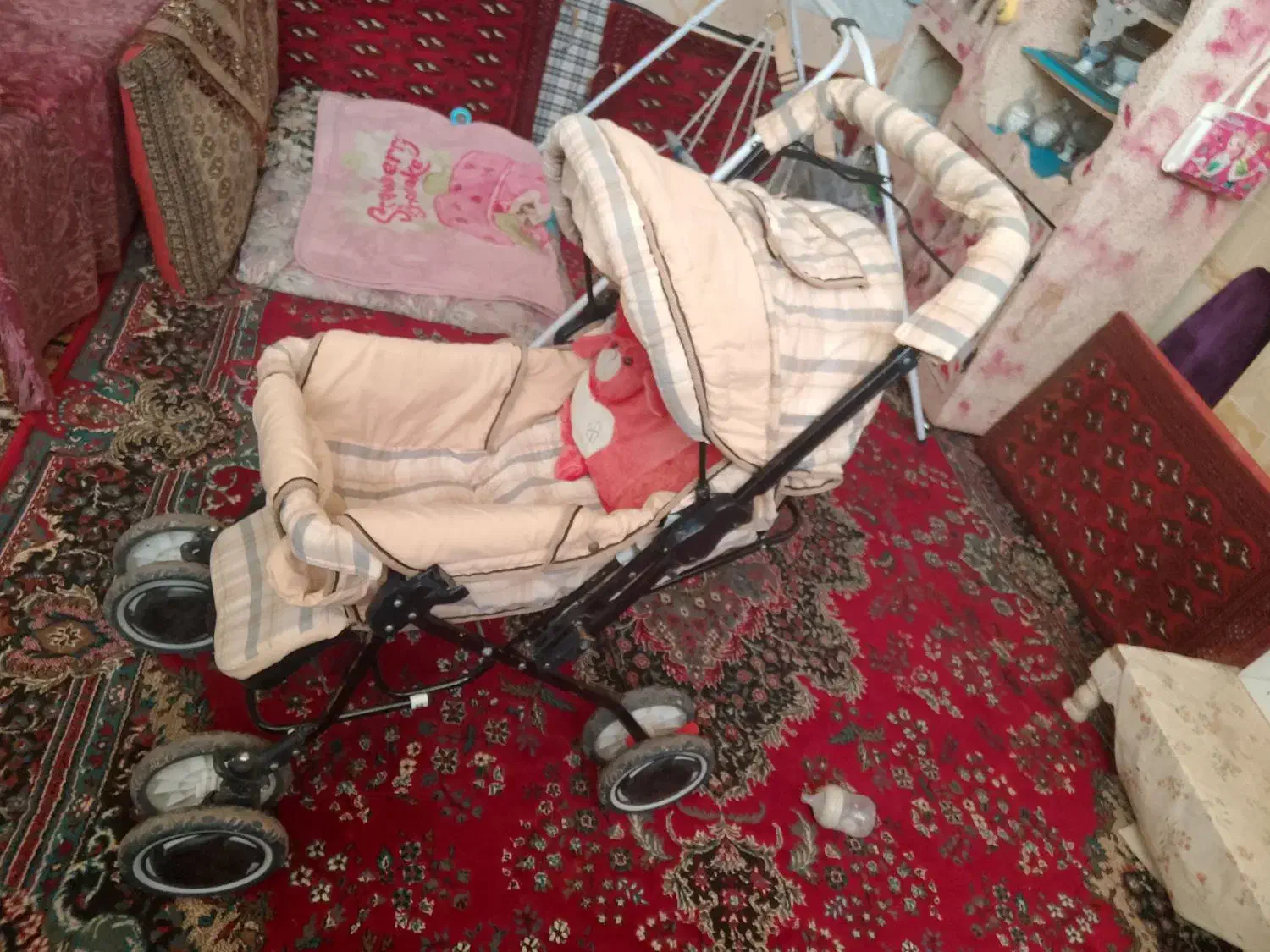 کالسکه بچه امیر وبا کیفیت زیرقیمت|کالسکه و لوازم جانبی|مشگین شهر, |دیوار