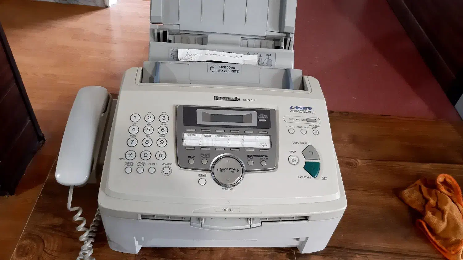 تلفن فکس پاناسونیک kx fl612|پرینتر، اسکنر، کپی، فکس|تهران, شهرک کوهسار|دیوار