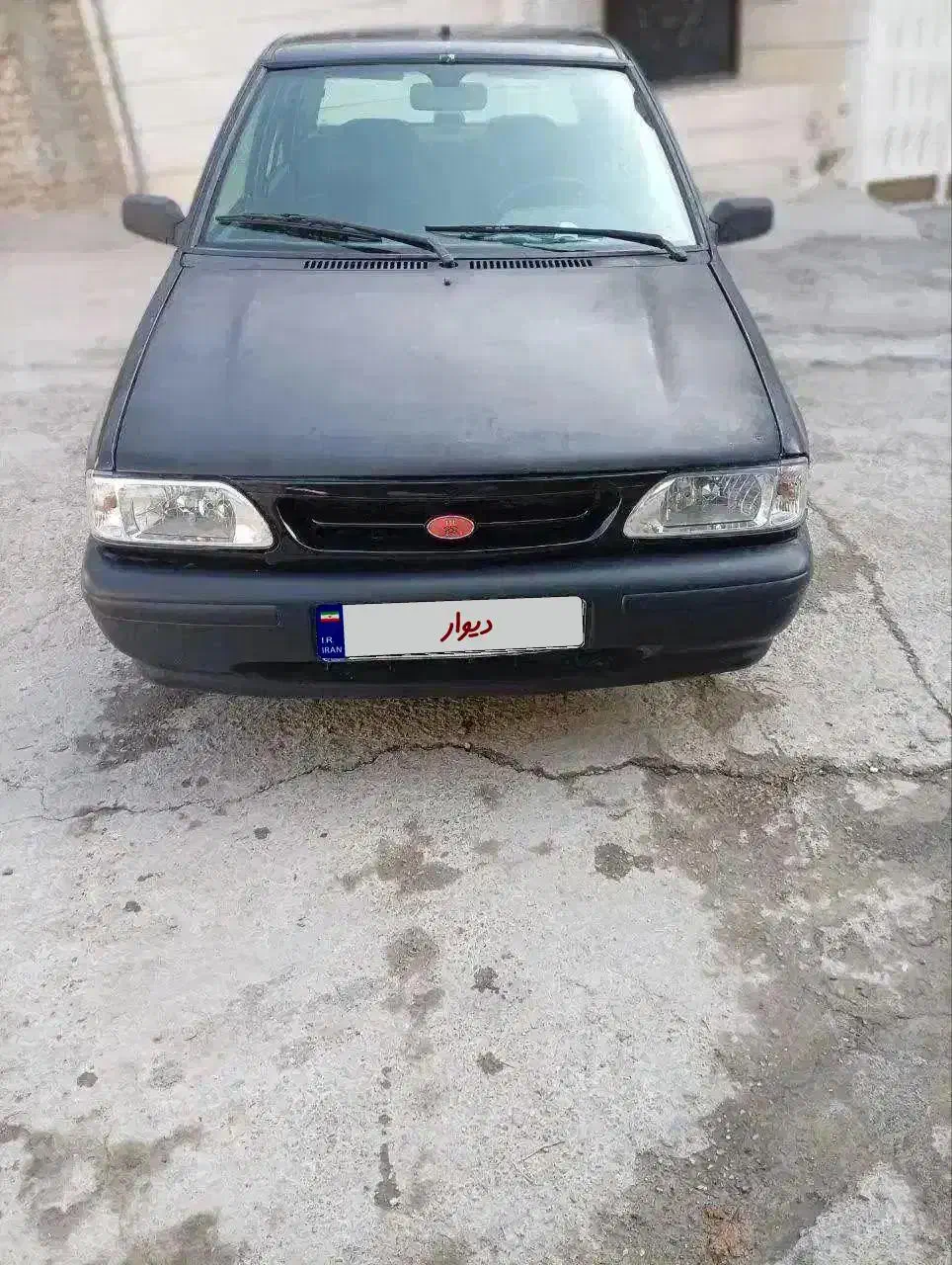 پراید ۸۹ مشکی رنگ عشق|خودرو سواری و وانت|خرمآباد, |دیوار