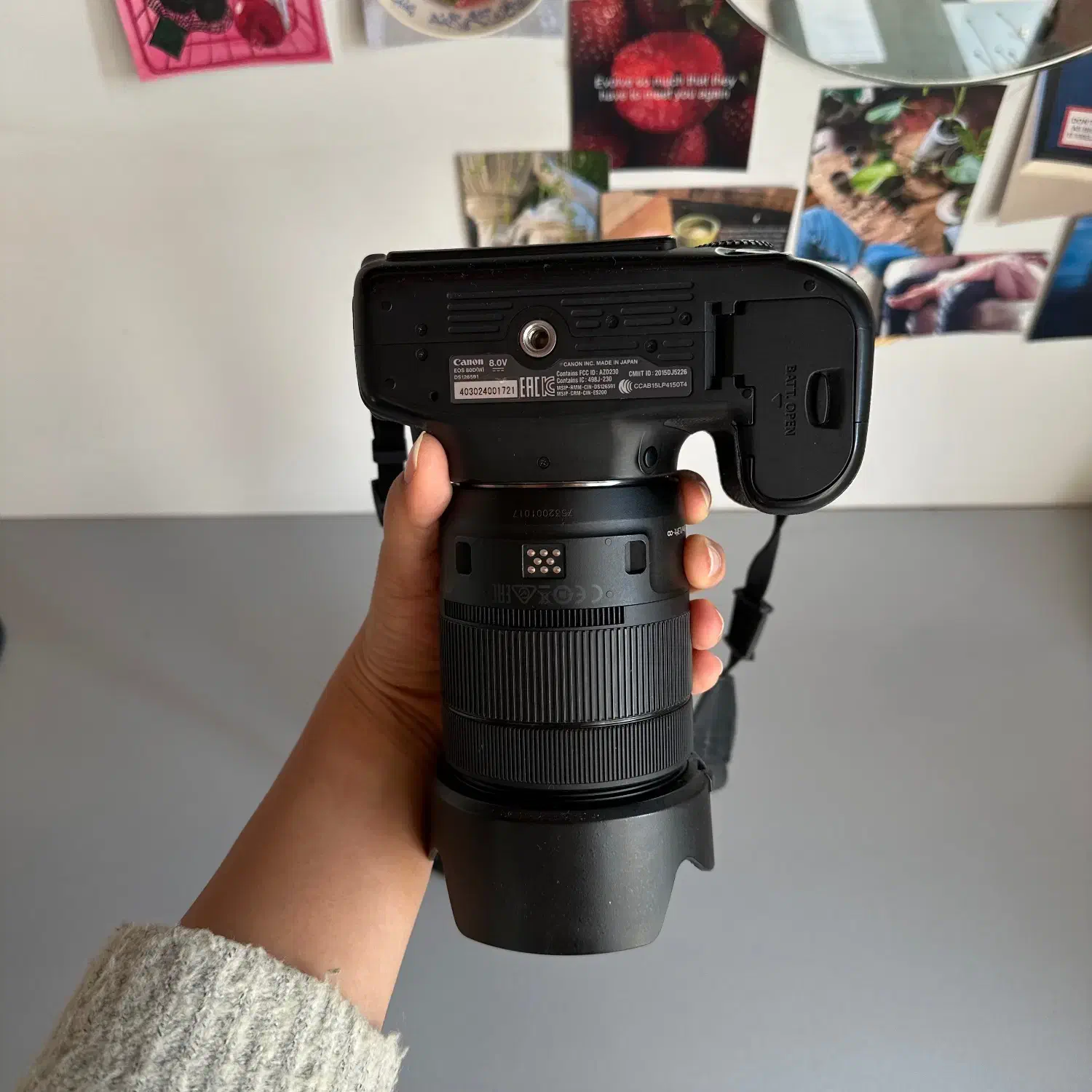 دوربین canon 80d تمیز با لنز 18-135|دوربین عکاسی و فیلمبرداری|ساری, |دیوار