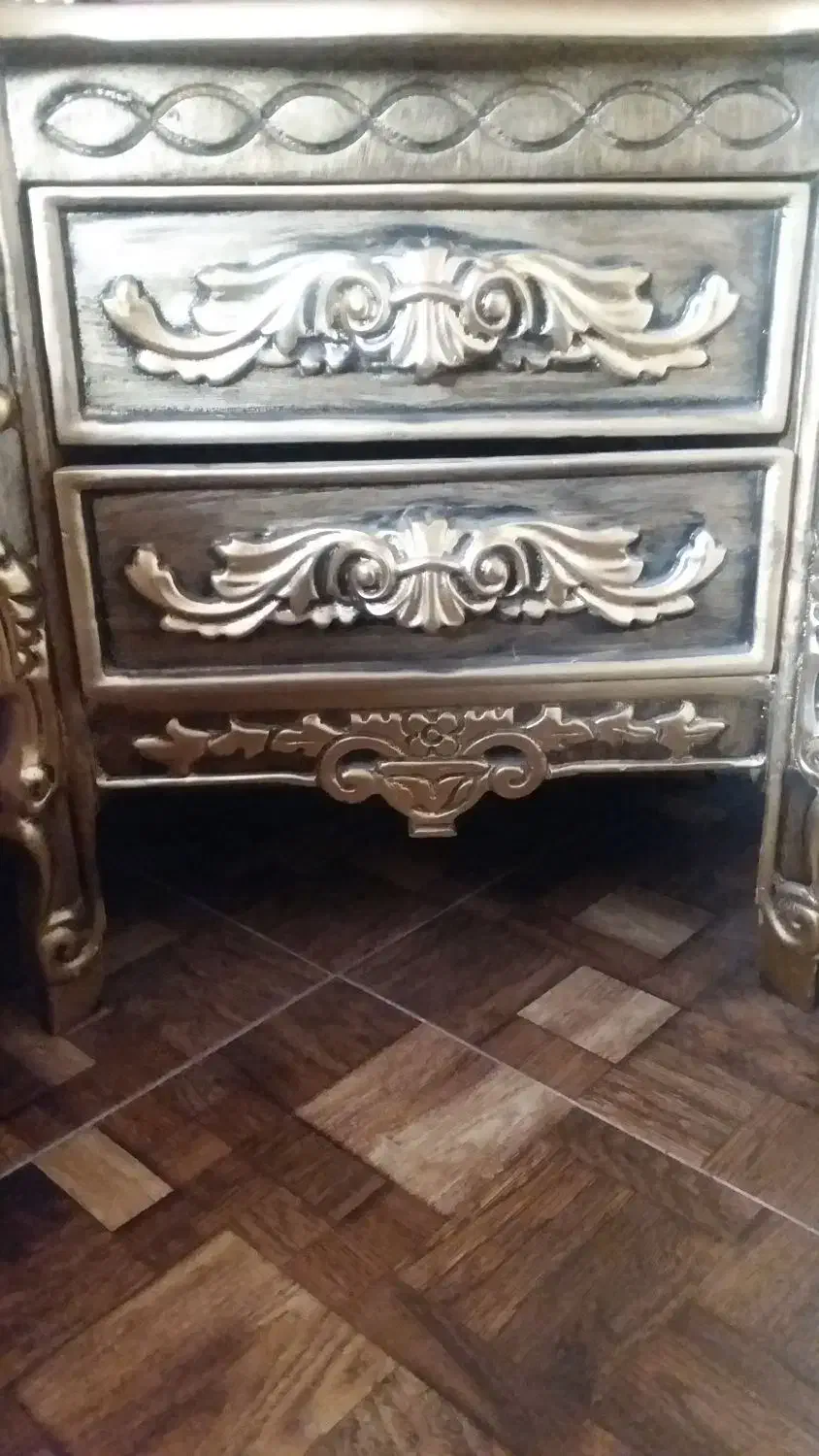 سرویس خواب منبت طلایی|تخت و سرویس خواب|تهران, بهجت‌آباد|دیوار