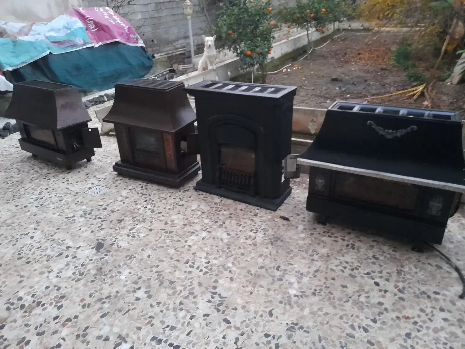 بخاری گازی شومینه نیک کالا و شارق توس|بخاری، هیتر، شومینه|جویبار, |دیوار