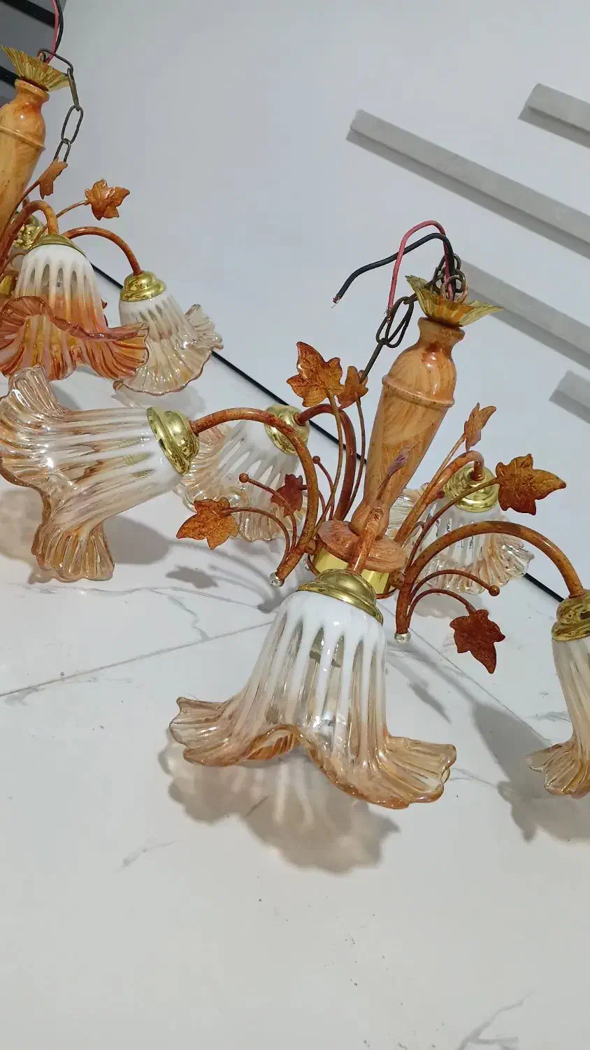 2عدد لوستر سالم|لوستر و چراغ آویز|ارومیه, |دیوار