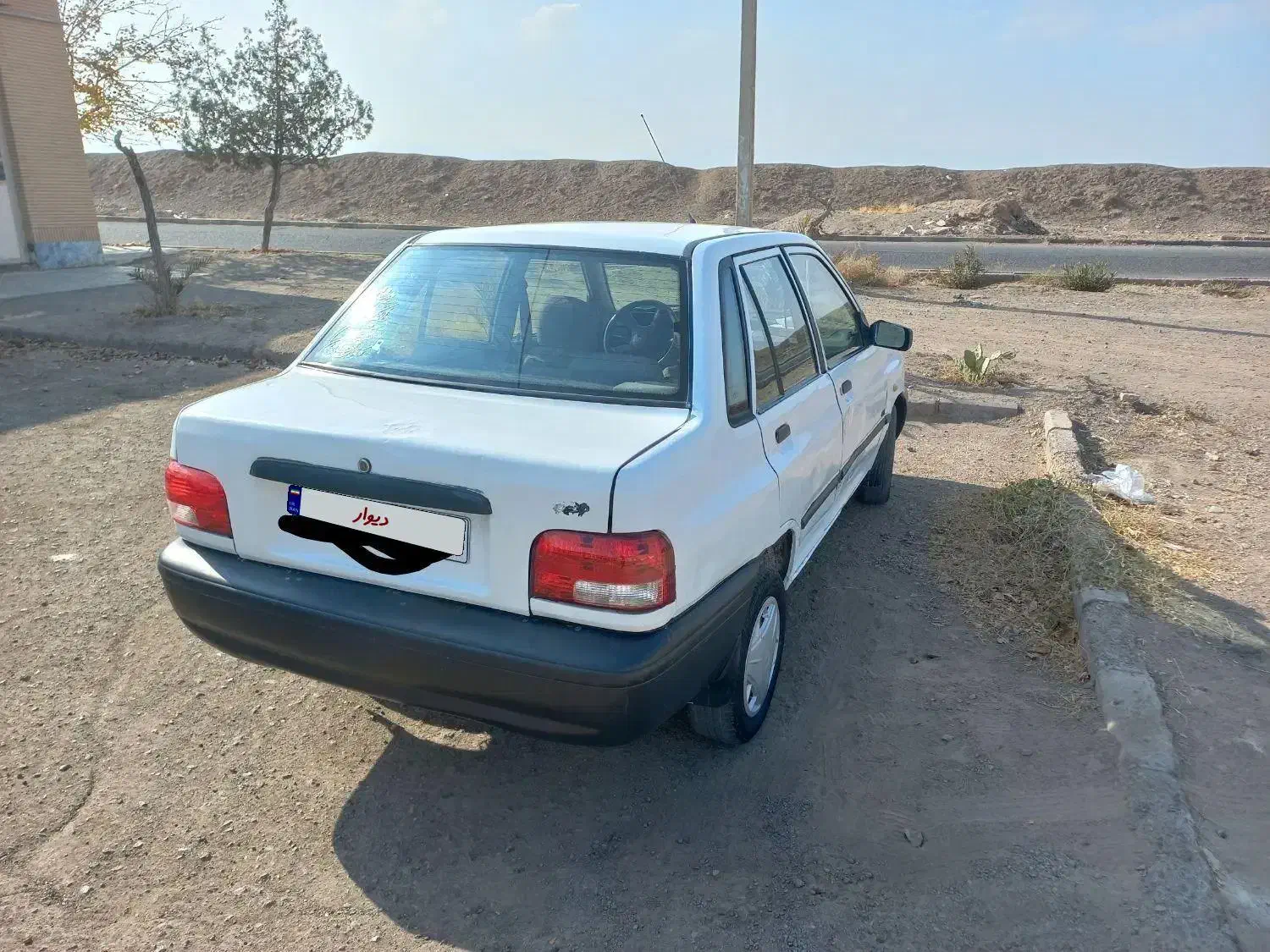 پراید سفید ۸۶ دوگانه|خودرو سواری و وانت|گناباد, |دیوار