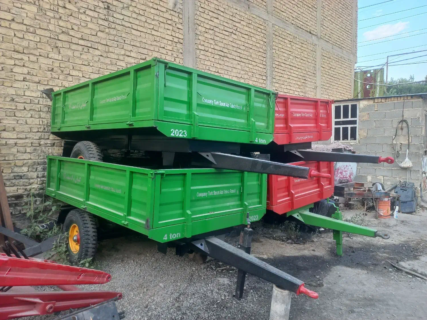 فروش انواع تریلی تراکتور دو چرخ و جفت چرخ.صادراتی|قطعات یدکی و لوازم جانبی|مرودشت, دولت آباد|دیوار