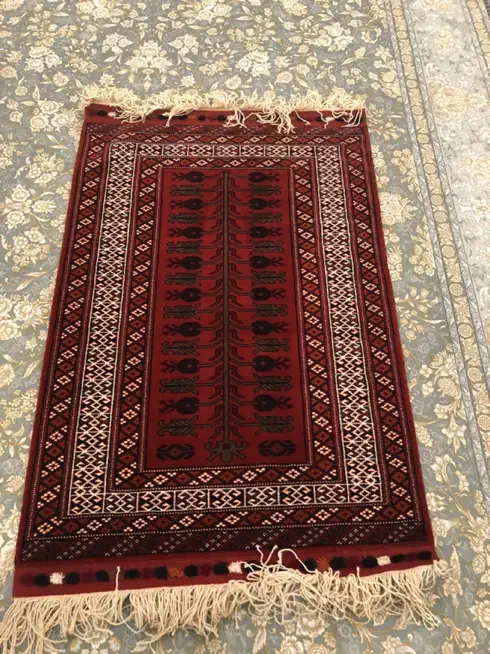 جانمازی دستبافت|صنایع دستی و سایر لوازم تزئینی|آق قلا, |دیوار