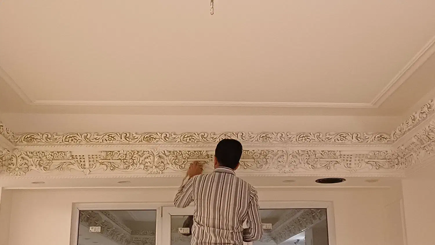 نقاشی ساختمان کل کرج|خدمات پیشه و مهارت|کرج, دهقان ویلا|دیوار