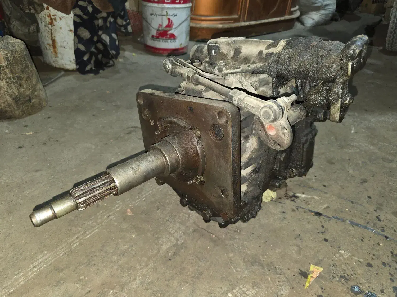 گیربکس خاور آلمینیومی سالم|قطعات یدکی و لوازم جانبی|خمینی‌شهر, |دیوار