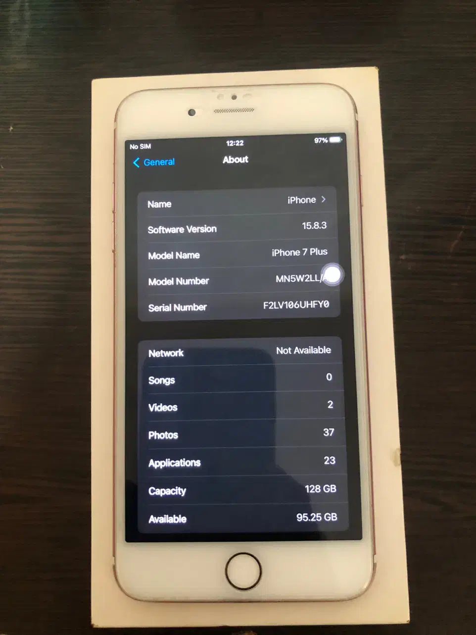 ایفون سون پلاس رزگلد|موبایل|قائم‌شهر, |دیوار