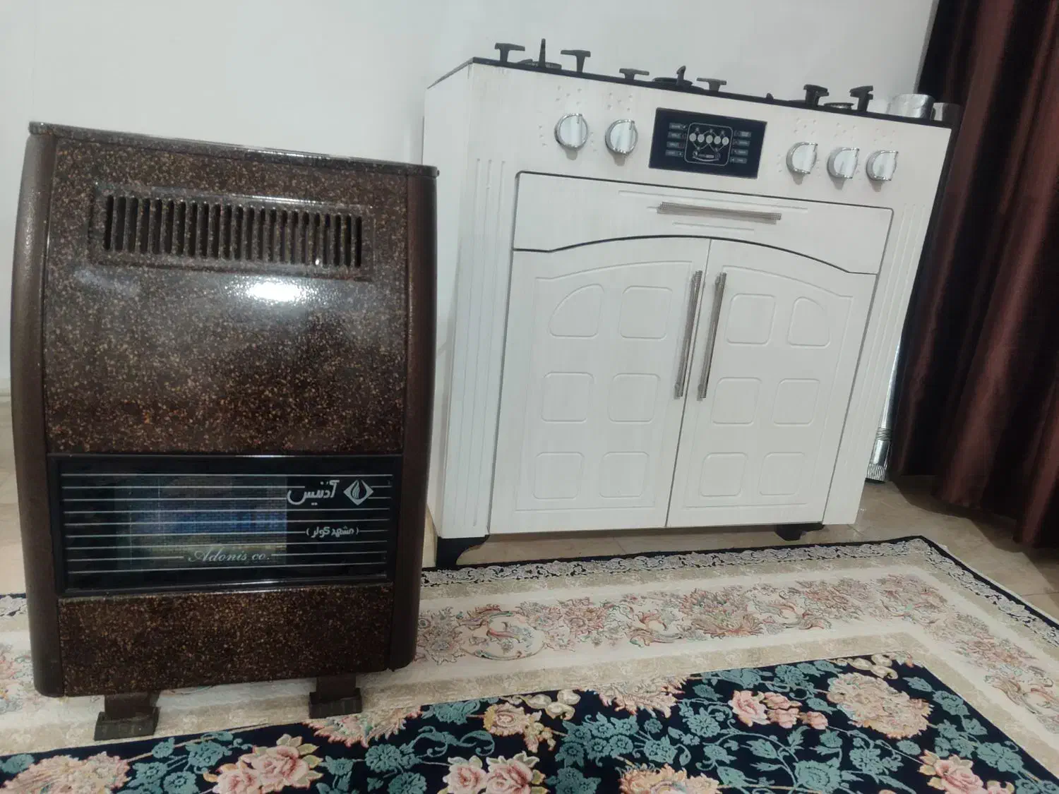 اجاق گاز کابینتی کشو دار بخاری نو|اجاق گاز و لوازم برقی پختوپز|ساوه, |دیوار