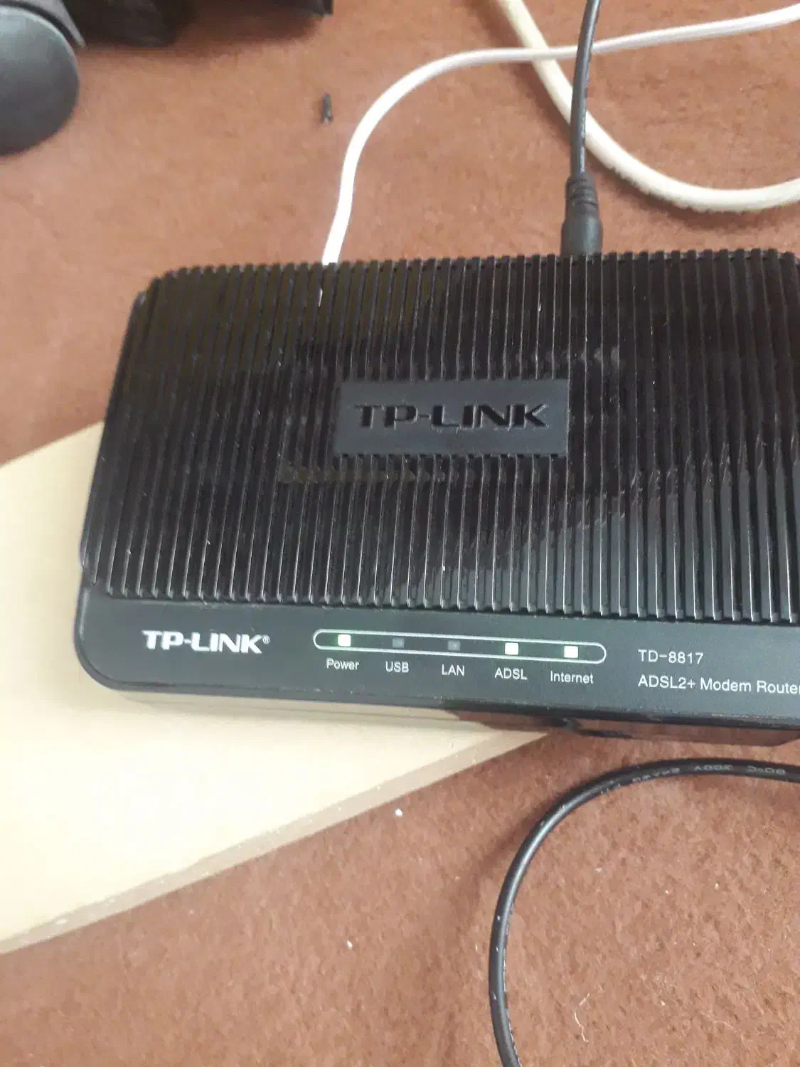 مودم adsl برای کامپیوتر و لپ تاپ مارک تی پیلینک|مودم و تجهیزات شبکه|سنندج, |دیوار