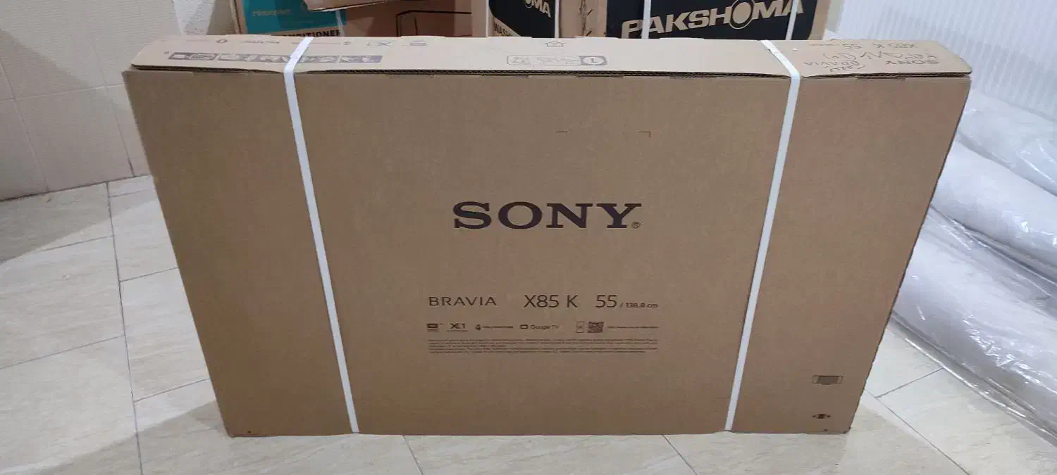 فروش تلویزیون سونی مدل KD-55X85K بصورت نو و اکبند|تلویزیون و پروژکتور|فرح آباد, |دیوار