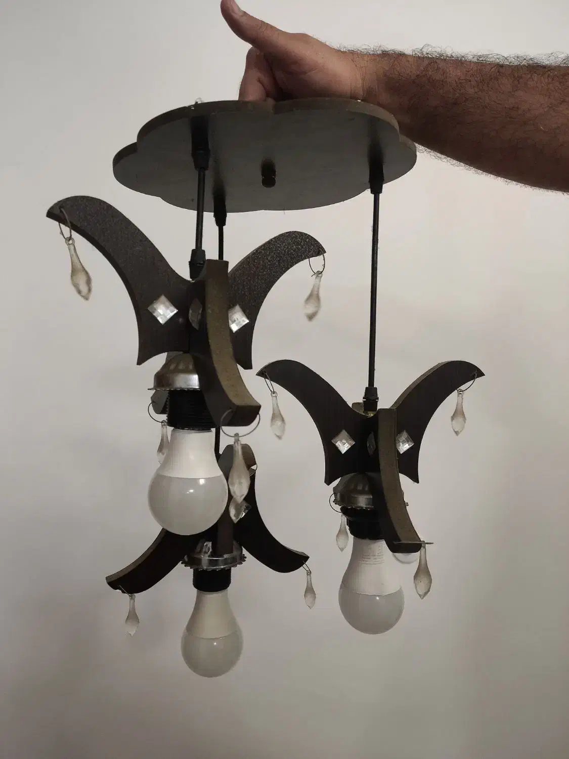 لوستر|لوستر و چراغ آویز|لاهیجان, طالقانی|دیوار