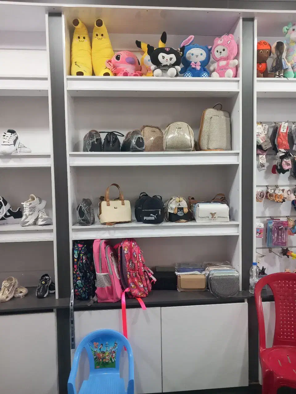 قفسه ملامینه سفید طوسی کارکرد ۲ماه|کتابخانه، شلف، قفسه‌های دیواری|املش, |دیوار