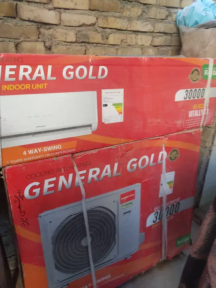 فروش کولر گازی 30 هزار ژنرال گلد|کولر گازی و فن‌کوئل|یزد, |دیوار