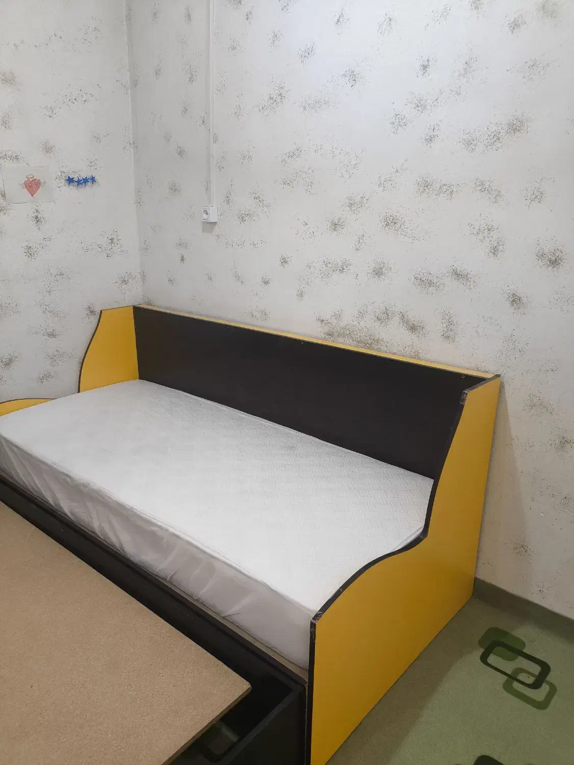 تخت یک نفره|تخت و سرویس خواب|فسا, |دیوار