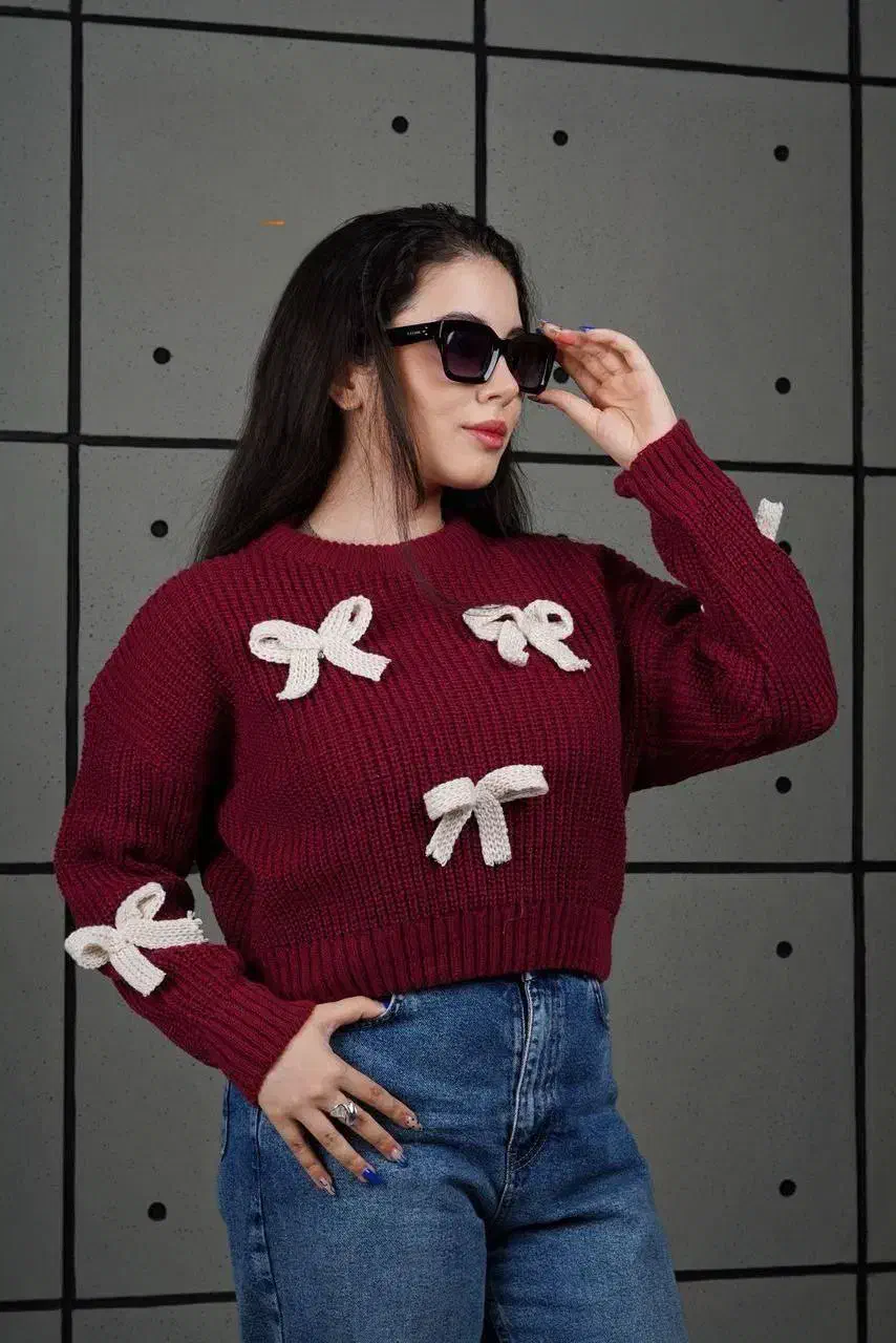 کراپ بافت پاپیونی|لباس|اهر, |دیوار