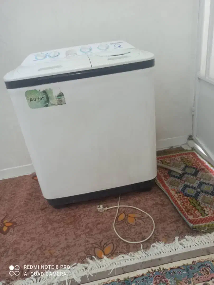 ماشین لباسشویی دوقلو پاکشوما|ماشین لباسشویی و خشک‌کن لباس|اهواز, پردیس دو|دیوار