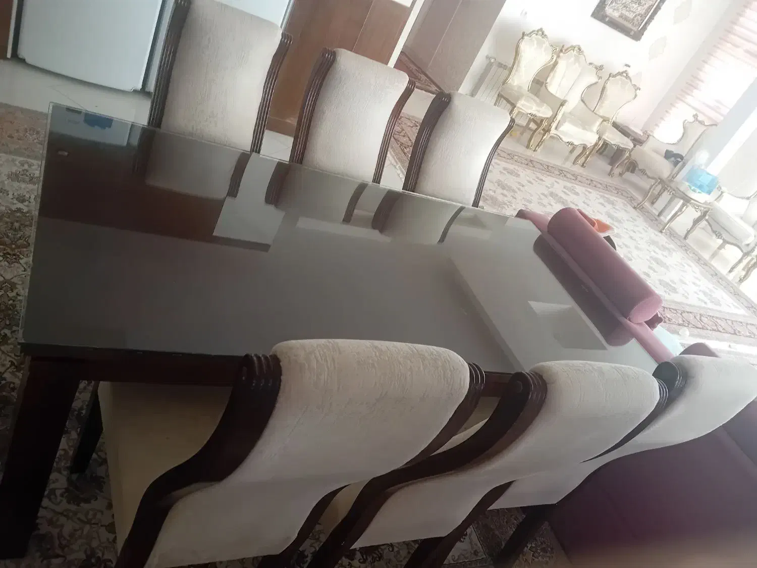 نهارخوری ۶ نفره|میز و صندلی غذاخوری|بیرجند, |دیوار