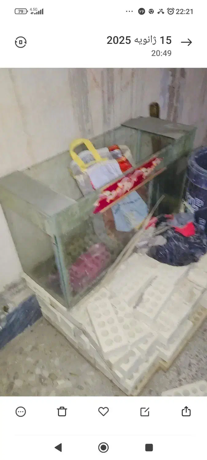 دو عدد اکواریوم سالم معاوضه|ماهی|سوسنگرد, |دیوار