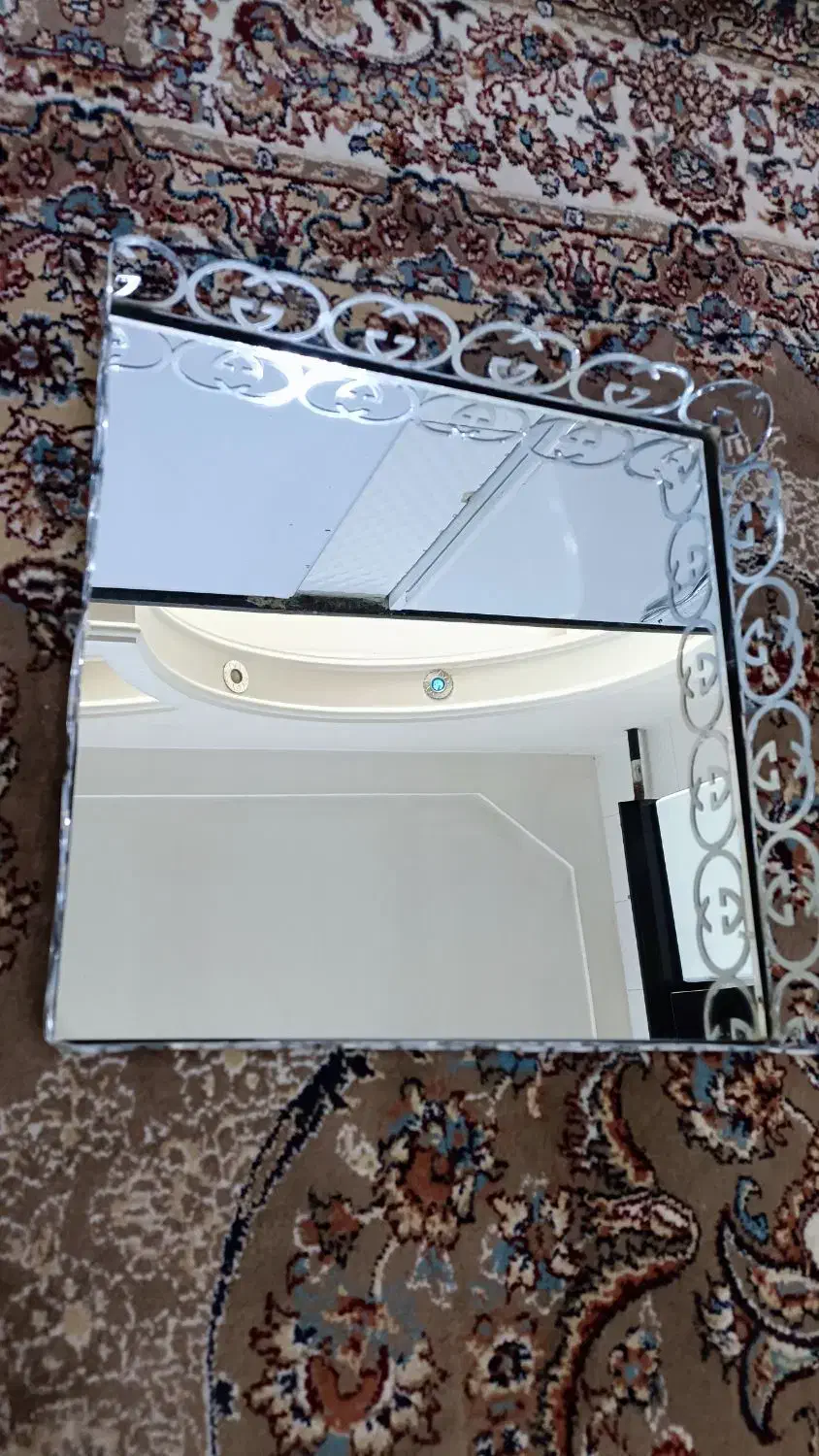 سینی آیینە‌ای|ظروف سرو و پذیرایی|جوانرود, |دیوار