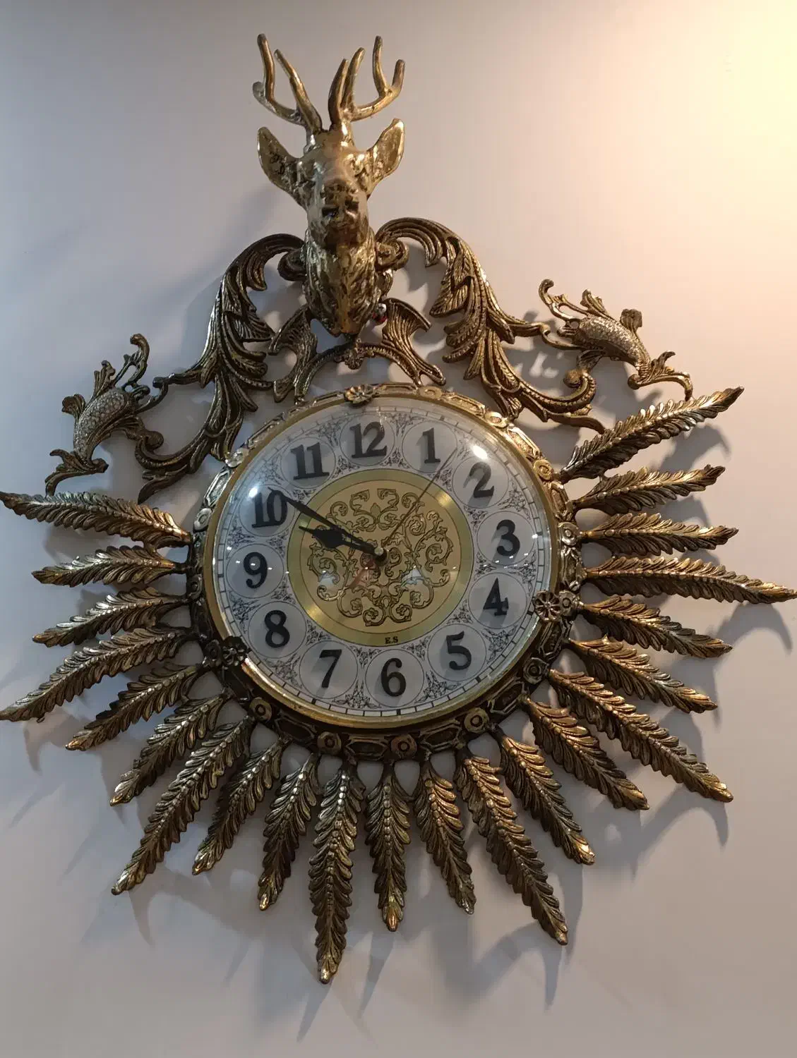 ساعت برنز|ساعت دیواری و تزئینی|اسلام‌شهر, شهرک محمدیه|دیوار