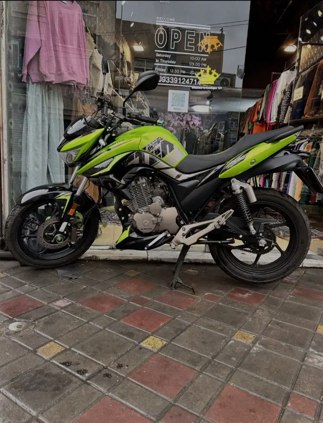 موتورسیکلت زونتس n230|موتورسیکلت|زنجان, |دیوار