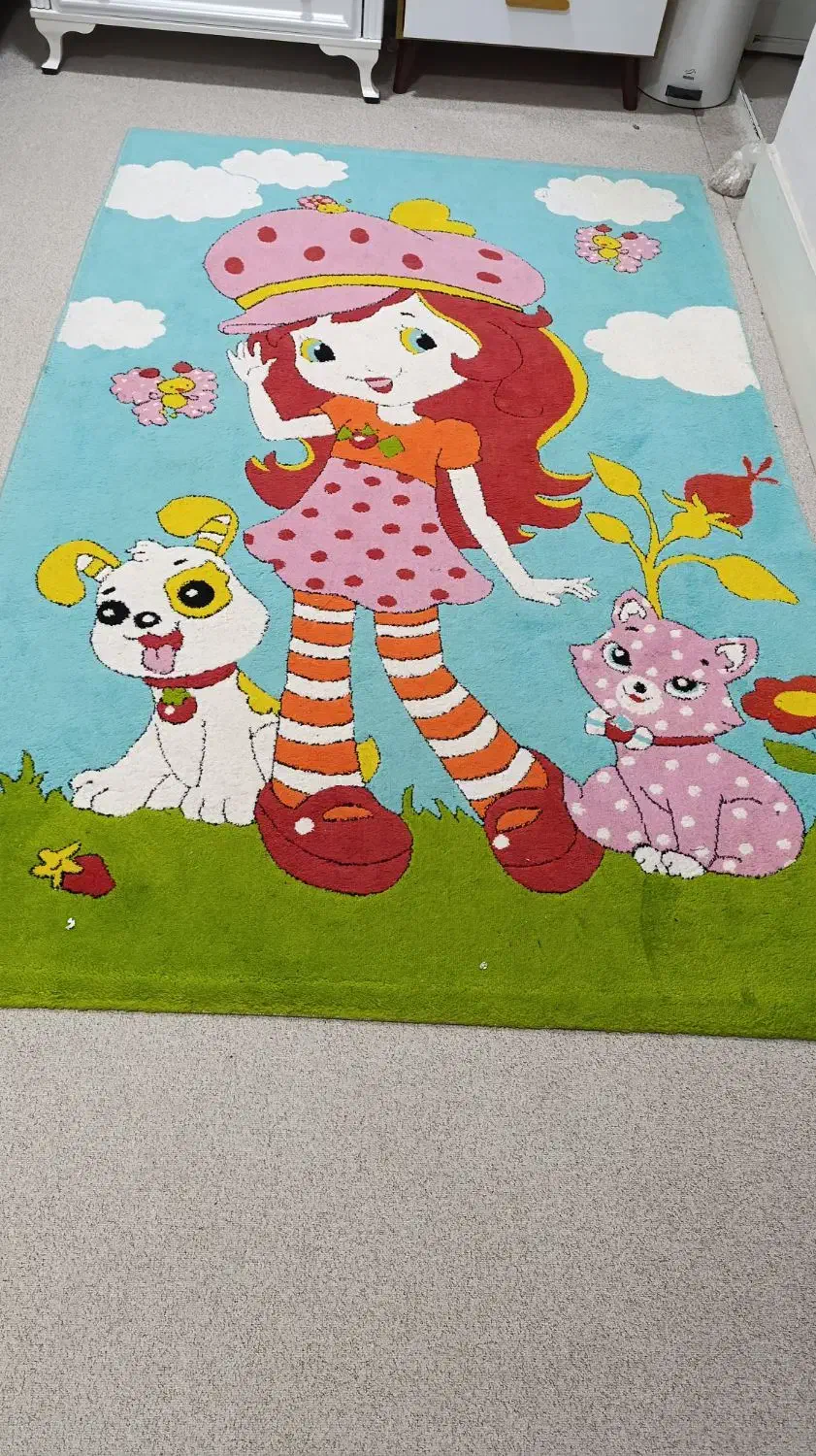 فرش توت فرنگی|فرش|دوگنبدان, |دیوار