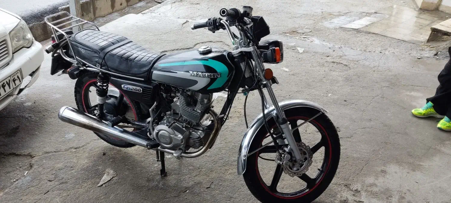 متین 200|موتورسیکلت|دورود, |دیوار