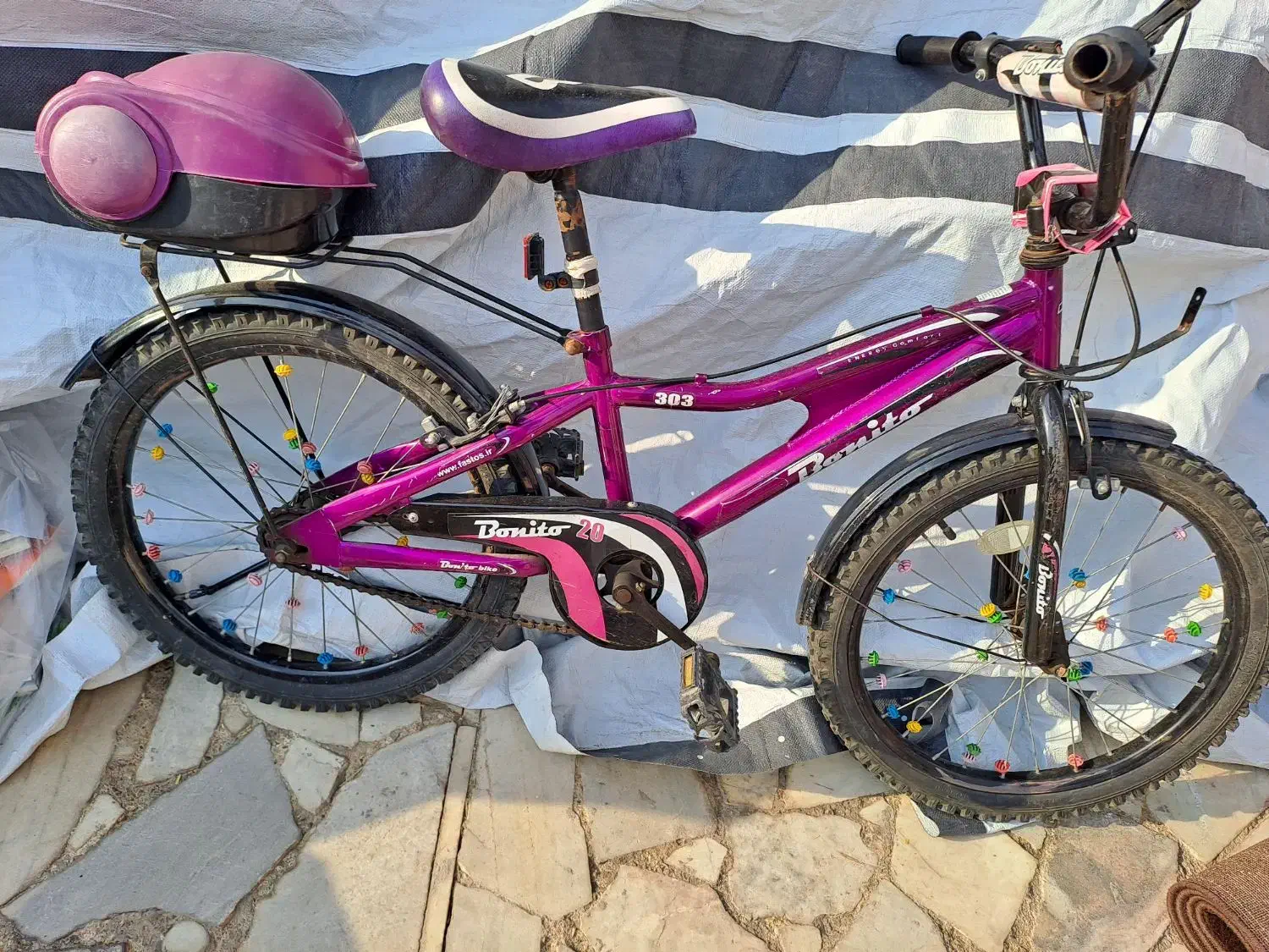 دوچرخه ۲۰ دخترانه|دوچرخه، اسکیت، اسکوتر|ساوه, |دیوار