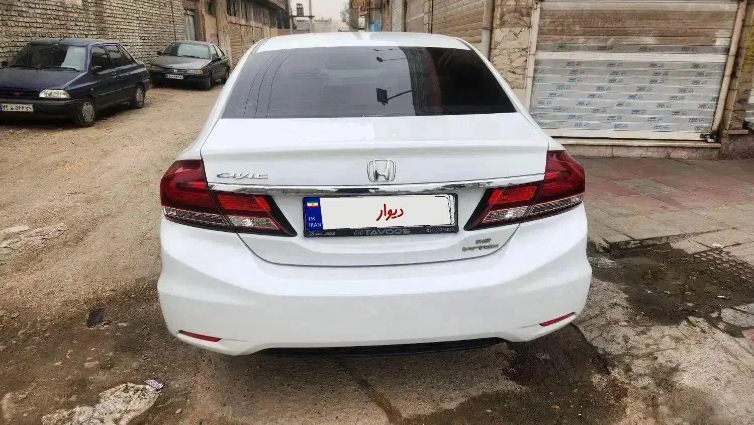 هوندا Civic ۱۳۹۲ سفید صدفی بی‌رنگ|خودرو سواری و وانت|تهران, کیانشهر|دیوار