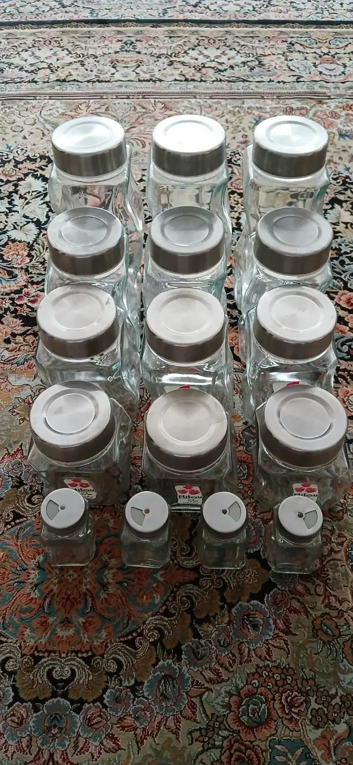 بانکه طرح موج با درب دوجداره در ۵ سایز و ۱۶ پارچه|ظروف نگهدارنده، پلاستیکی، یک‌بارمصرف|کرج, گلشهر|دیوار