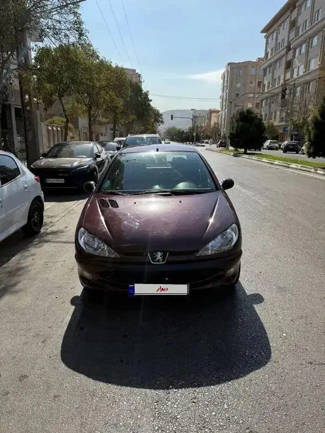 206 دوگانه کارخانه (V2) مدل 90 فرانسوی اصل|خودرو سواری و وانت|مشهد, اقبال|دیوار