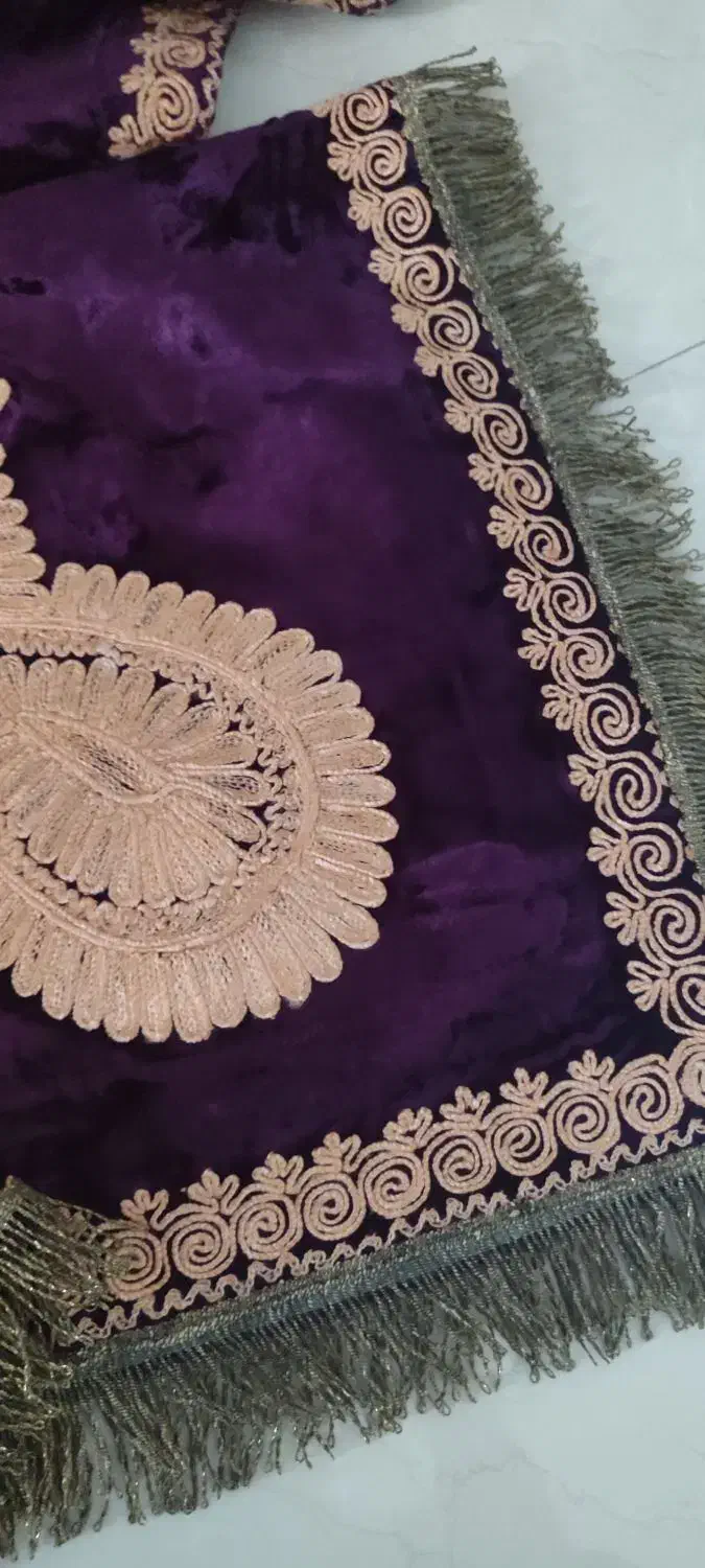 رومیزیهای مخمل انتیک|پرده، رانر، رومیزی|مشهد, ارشاد|دیوار