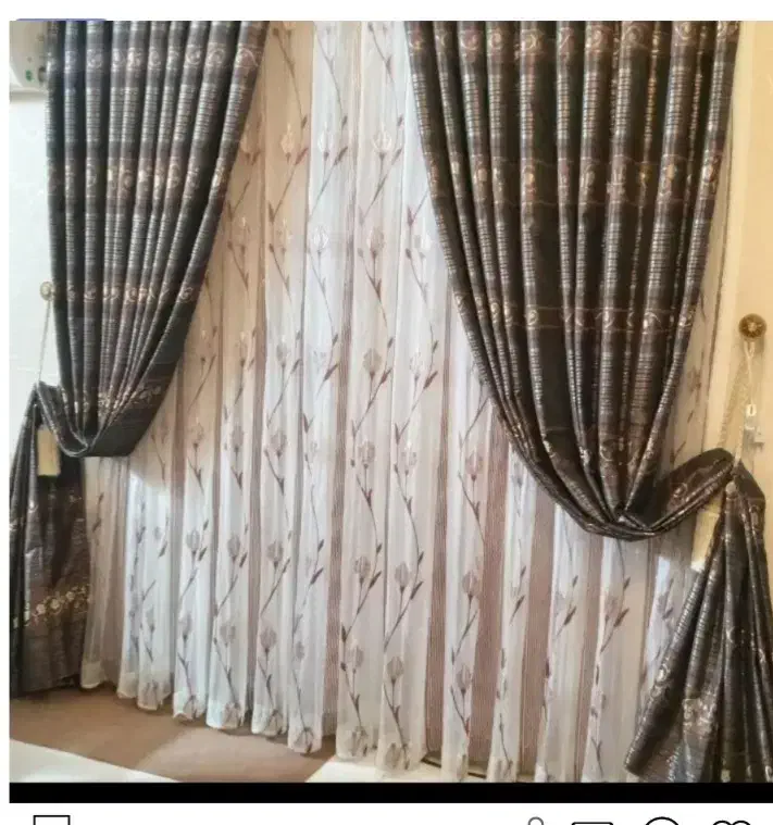 پرده ،تمیز و درحد نو|پرده، رانر، رومیزی|گنبد کاووس, |دیوار