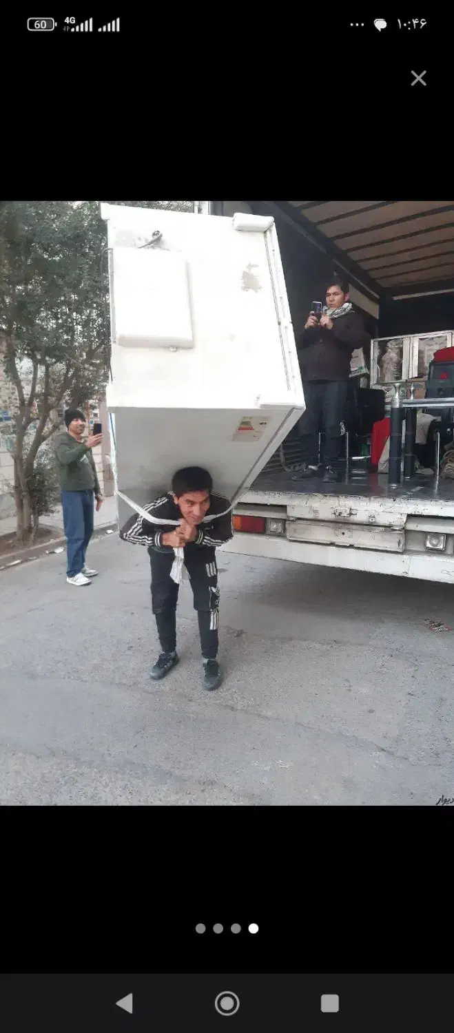 باربری اسباب کشی اثاث منزل با خاور( کارگر خالی)|خدمات حمل و نقل|تهران, فلسطین (میدان انقلاب)|دیوار