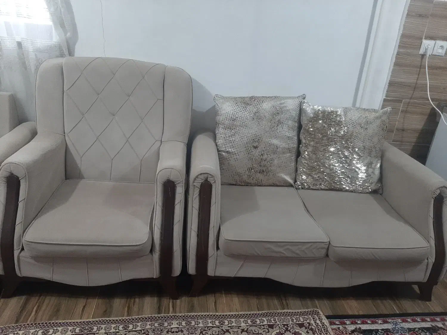 مبل هفت نفره|مبلمان خانگی و میز عسلی|سنگر, |دیوار