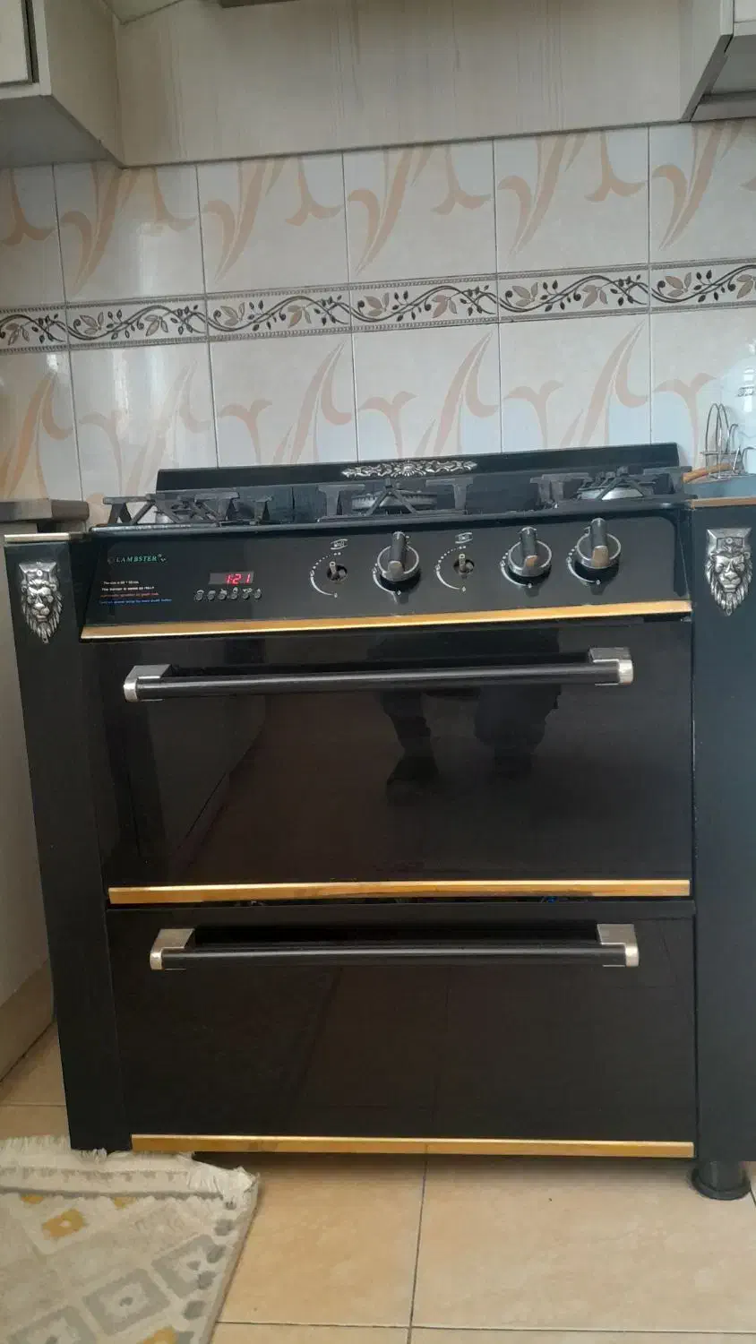 گاز پنج شعله  لمبستر|اجاق گاز و لوازم برقی پخت‌وپز|رودهن, |دیوار