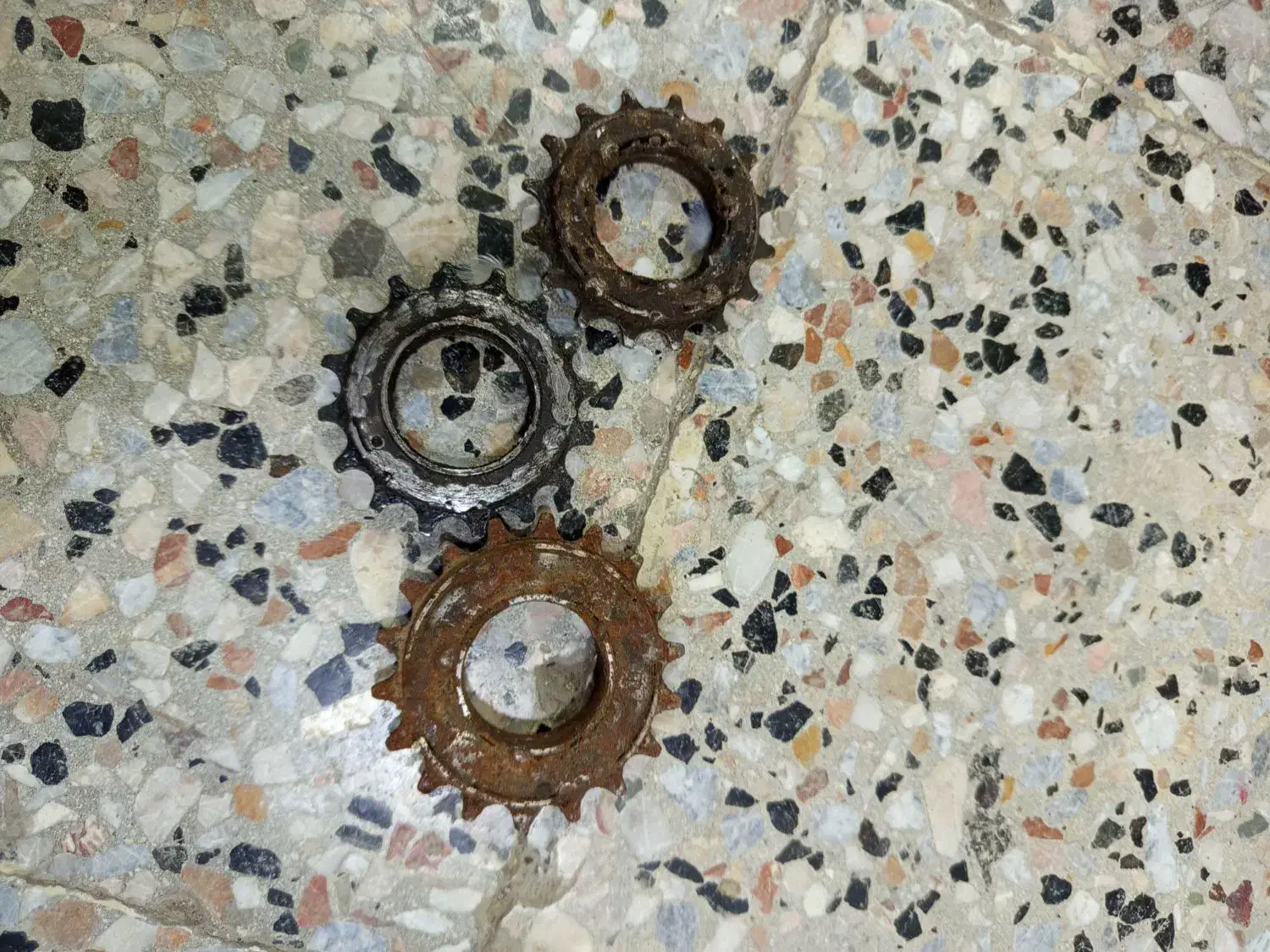 لوازم دوچرخه 3 عدد رینگ 20 جک وسط دوشاخ ترک|دوچرخه، اسکیت، اسکوتر|زابل, |دیوار