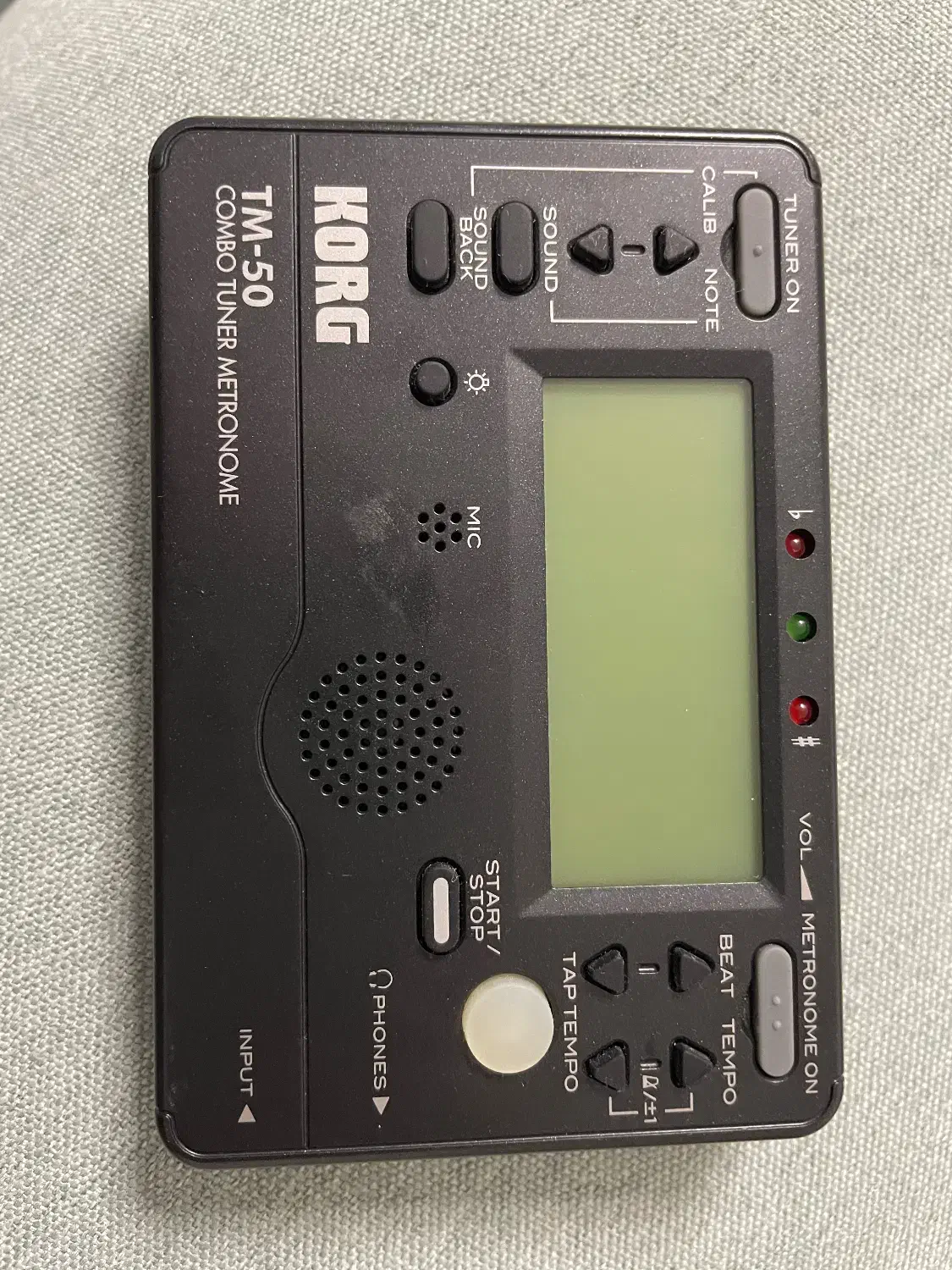 تیونر و مترونوم KORG TM-50|گیتار، بیس، امپلیفایر|مشهد, شریف|دیوار