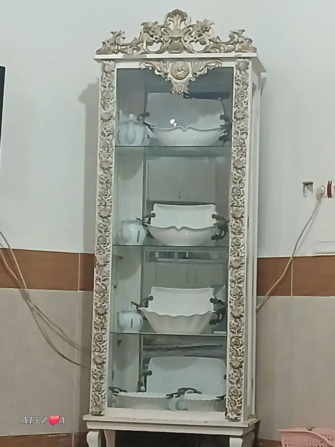 بوفه و ساعت|بوفه، ویترین، کنسول|رامشیر, |دیوار