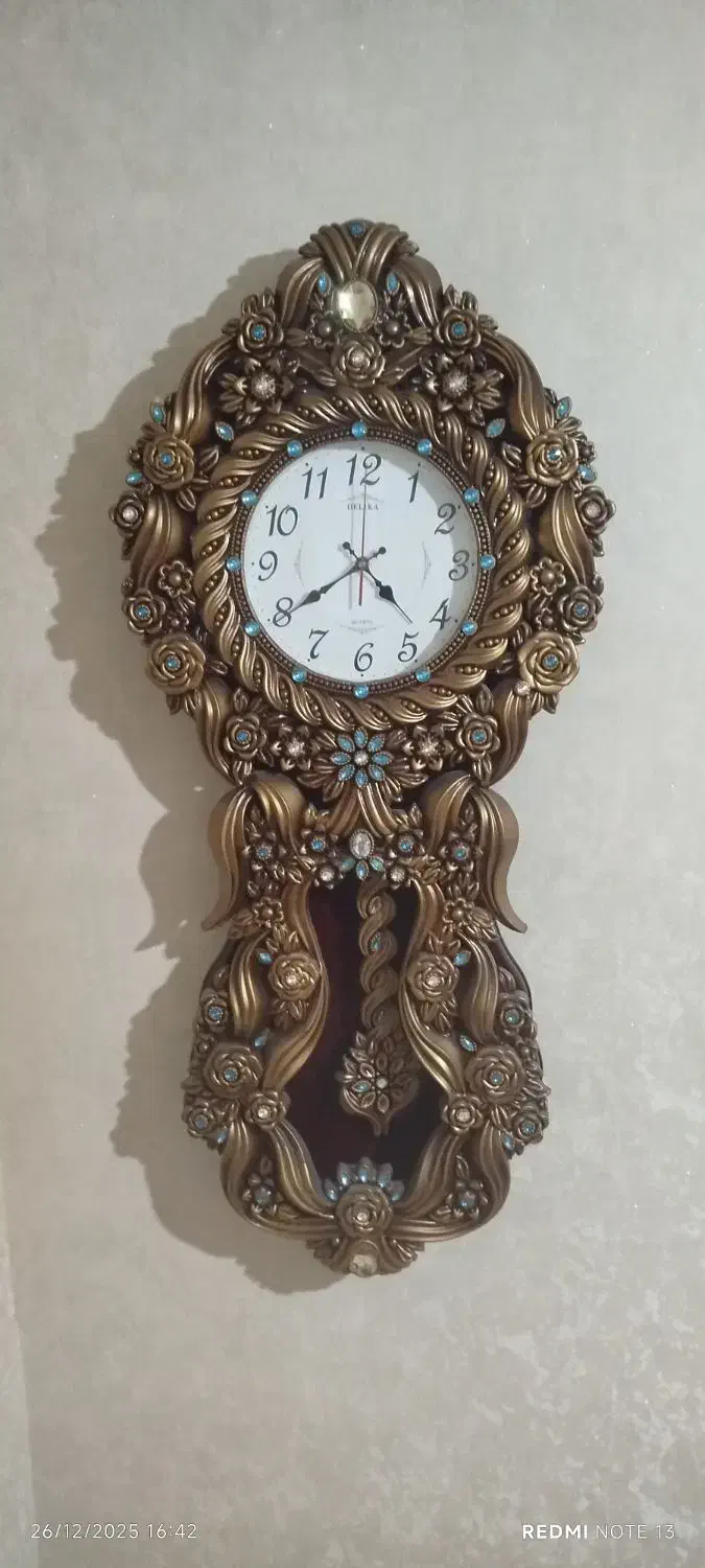 ساعت|ساعت دیواری و تزئینی|لاهیجان, گلستان|دیوار