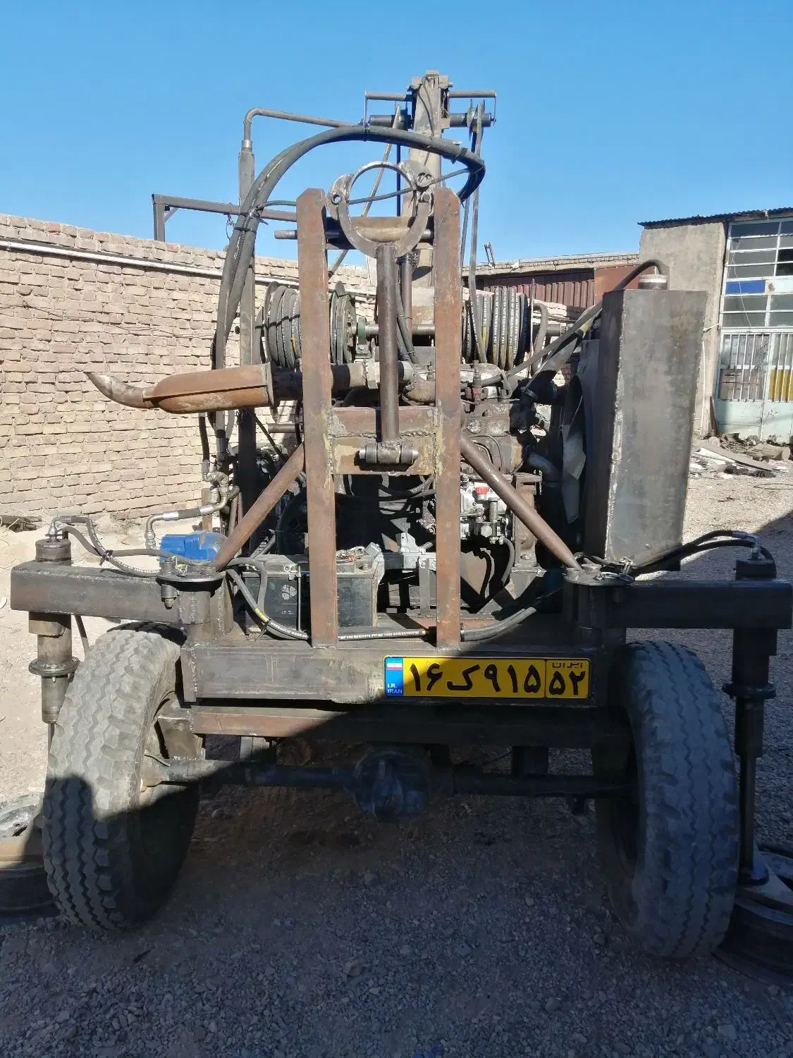 دستگاه حفاری چاه مکانیزه|ماشین‌آلات صنعتی|مشهد, شهرک بهارستان|دیوار